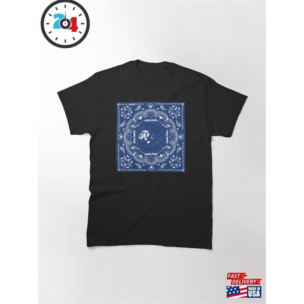 Cowboy Carter Blue Bandana Classic T-Shirt Unisex